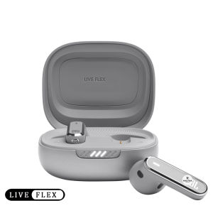 Authentic Live Flex TWS Bluetooth Earphones Bass Waterproof Sports Headphones With Mic Wireless Gaming Earphones Earphones Noise Cancellation 32 Hour Battery Life Bass