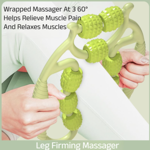 Leg Slimming Artifact Roller Leg Slimming Muscle Relaxation Leg Beauty Device Massage Leg Slimming Ring Leg Clamp环形瑜伽美腿神器