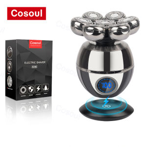 Cosoul Bald Head Shaver 7 Flexible Heads Powerful Electric Shaver for Men Beard Trimmer Razor Bald Hair Clipper Shaver