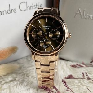Jam Tangan Wanita Alexandre Christie AC 2A42 AC2A42 Original Garansi Resmi 1 tahun Stainless