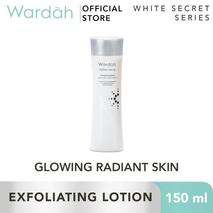 Wardah white online secret exfoliating lotion