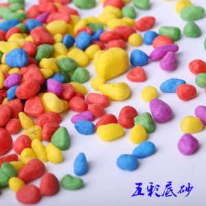 Fish Tank Gravel 250G Frosted  Pebbles Gemstones - Perfect for Aquarium Rocks Fish Tank Gravel Vase Fillers DIY Crafts and Home Decor