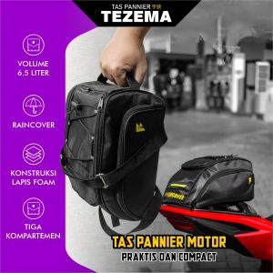 Funcover Tezema Box Tas Pannier Motor Gadget Sepatu Compact Raincoat