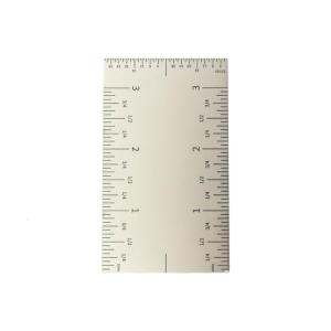 Professional Workshop Rulers with Clear Scale Pocket Sized Steel Measuring for Routers Fence Adjustments & Joinery Marking