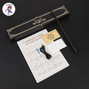 Đồ Chơi Đũa Phép Thuật Harry Potter Phóng Ra Lửa Phép Kích Thước Lớn Kèm Dây Sạc Và Giấy Phát Sáng