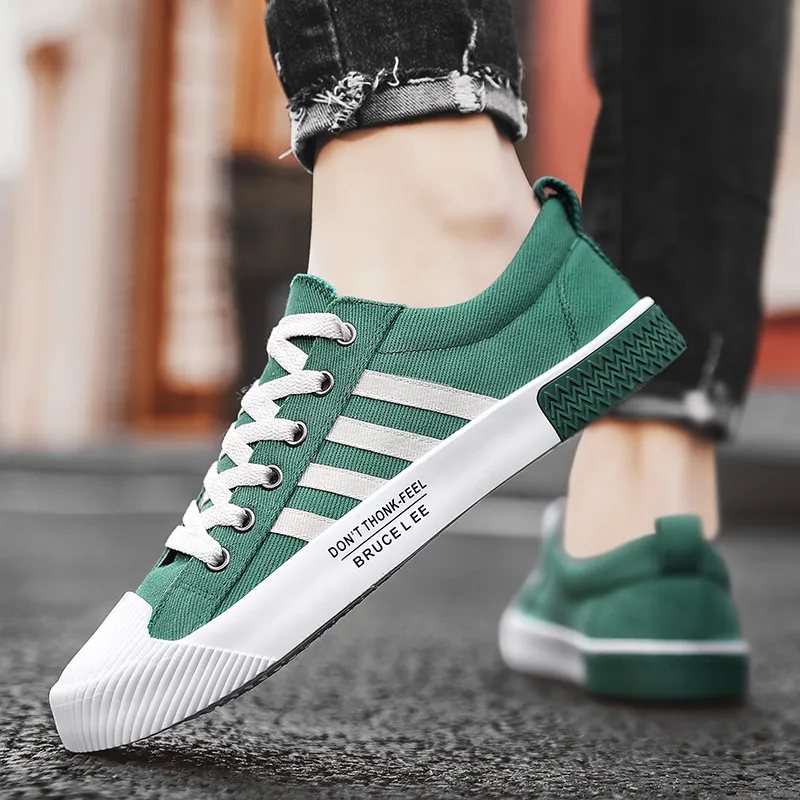 Men's green deals casual shoes