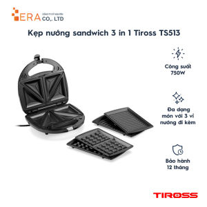 Máy Làm Bánh Sandwich Tiross TS513