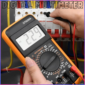 FAST SHIPPING Alat Ukur Tegangan Arus Listrik Pocket Size Digital Multimeter Mini Auto Otomatis