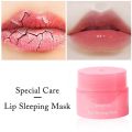 ลิปสติก ลิปแก้ปากดำ ลิปมาร์ก LANEIGE Lip Sleeping Mask 3g. ลาเนจ มาสก์ปาก สูตรเนียนนุ่ม (ชมพู). 