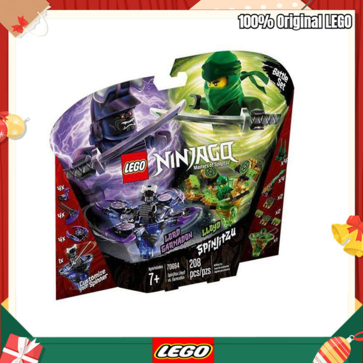 Ninja Lloyd And Garmadon Spinjitzu LEGO Ninjago Masters Spinjitzu