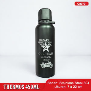 Botol Minum Thermos Tahan Panas Dingin Vacuum Cup Stainless Steel Tumbler Mini Tutup Rapat