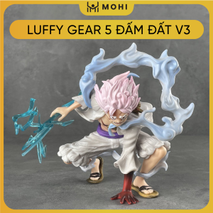 Mô hình Luffy Gear 5 cầm sét đấm đất v3 mô hình OnePiece - Full Box