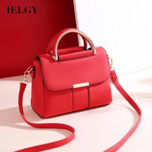 IELGY bag womens wild diagonal shoulder bag womens solid color ladies fashion handbags simple large-capacity trend