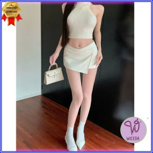chân váy đắp chéo nữ đai nhọn có bảo hộ chất umi cao cấp mịn r3