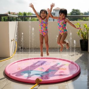 Childrens play fountain pvc inflatable fountain baby spray bath tub childrens swimming pool for kids toys for kids