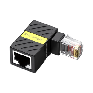 Flexible Rotation RJ45 Couplers RJ45 Ethernet Adapters High Speed Gigabit Networking Adapter Cat5e Cat6 Male To Female