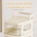 Trolley Cart  Drawer-Type Storage Rack With Wheels. 