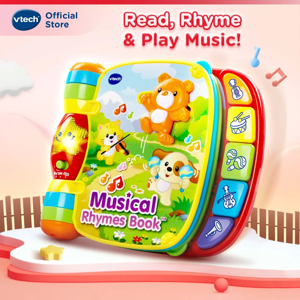 VTech Baby Toys Musical Rhymes Book Educational Toys for months
