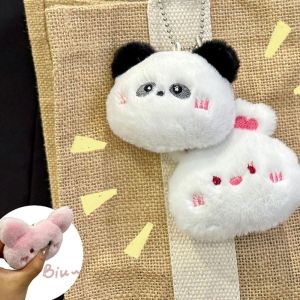 móc khóa treo balo móc khoá móc khoá treo balo móc khóa cute Heo con Móc khóa nhồi bông hình gấu trúc bóp Mềm Hoạt hình dây chuyền hình gấu chirping Đáng yêu Gà Búp bê thỏ chút chít Trang trí ba lô - Lazada