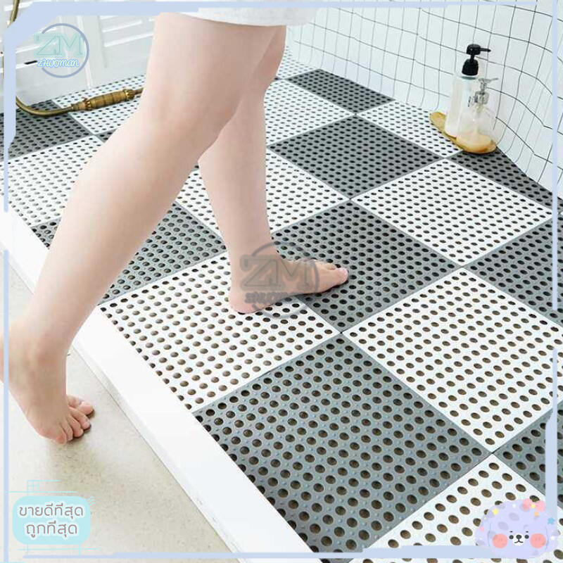แผ่นรองกันลื่น แผ่นรองในห้องน้ำ แผ่นกันลื่น แผ่นปูพื้นห้องน้ำ แผ่นยางกันลื่นปูพื้น กันลื่นในห้องน้ำ รองลื่น ห้องครัวระเบียง กันลื่น พื้นห้องน้ำ ปูพื้น แผ่นรองกันลื่นเด็ก - Lazada