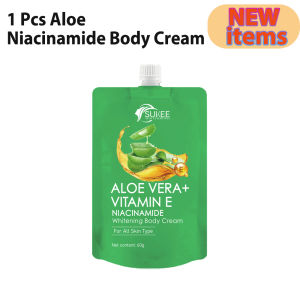Sukee Niacinamide Lotion Whitening Body Cream Improve Dark Skin All Body Moisturize Vanilla Papaya Portable Packaging