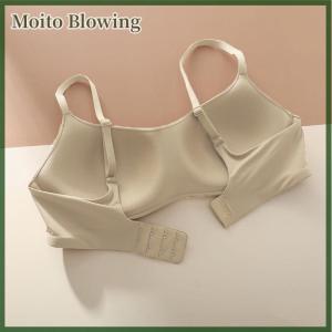 Moito Seamless Bras Women Underwear Small Chests Gathered Push Up Bralette Lingerie