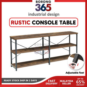 Borong365 Long Console Table Side Table Decoration Table Hallway Table Meja Konsol Meja Tepi Meja Hiasan Cantik