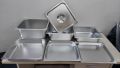 Khay inox GN 2/3 đựng thực phẩm buffet nhiều kích thước. 