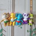 Anime Word Party Plushie Doll Lulu Bailey Kip Tilly Franny Toy Soft Figurine Stuffed Animal Sleeping Pillow Kids Birthday Gifts. 