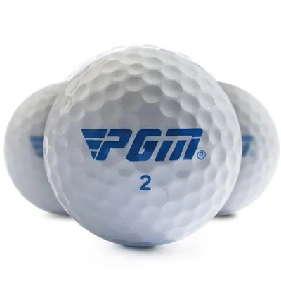 PGM 10 Quả Bóng Golf Tập Luyện Hai Lớp Bóng Golf Tập Luyện Trong Nhà Ngoài Trời Bằng Xốp PU Màu Trắng Thể Thao Ngoài Trời Q002