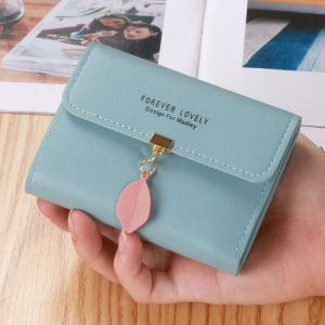 Korean New Cute Mini Card Holder Ladies Wallet Fashion Leather Wallets For Women