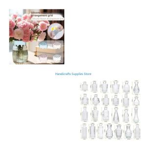 Kirilgu Flexible Silicone Flower Flower Arranger Makeup Brushes And Beauty Tools Arrangements Easy Cleaning M2Y9R