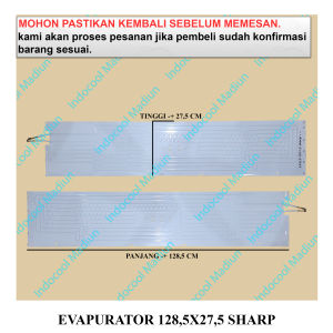 12828 EVAPORATOR KULKAS / EVAP KULKAS / EVAPURATOR 1285X275 SHARP