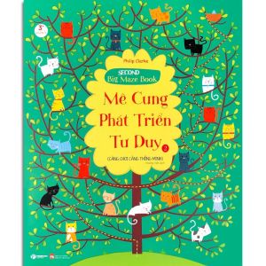 Sách - Mê cung phát triển tư duy càng chơi càng thông minh tập 2 - (dành cho trẻ 4+) - Vizibook