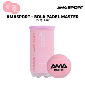 Padel Ball AMA SPORT MASTER PINK Tenis Bola Padel  AMASPORT Isi 2pcs Original