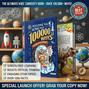 100000 Whys Encyclopedia Kids Science Knowledge Book 100000 Whys - Childrens Science Book Mobile Phone Screen Killer