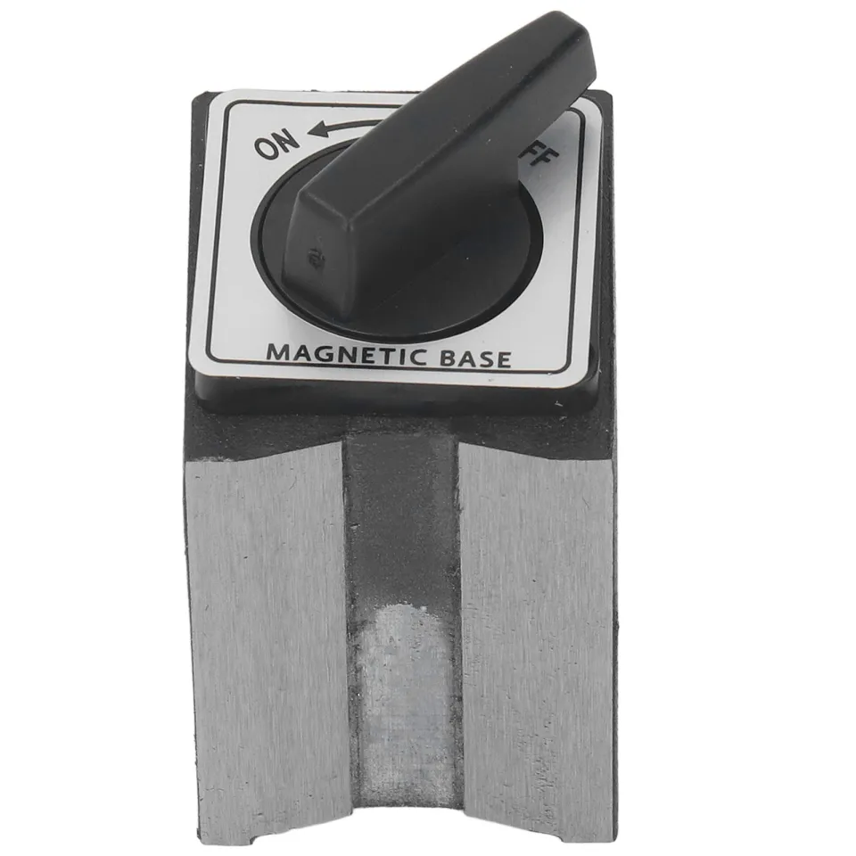 Switchable Magnet Holder Bed, 33lb M5 Threaded Dial V Indicator Magnetic Holder Bed On Off Switch Magnetic Base Switchable Magnet Holder Bed, 33lb M5 Threaded Dial V Indicator Magnetic Holder Bed On Off Switch Magnetic Base