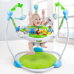 【Baby】จั้มเปอร์เด็ก มเปอร์เก้าอี้กิจกรรม 360 องศา  มีไฟ หมุนได้ เก้าอี้หัดเดิน Baby Jumper เก้าอี้กระโดดหน้ากบ องศากระโดดมีเสียง เก้าอี้กระโดด เก้าอี้กระโดดเด็ก เก้าอี้กระโดดของเด็ก - Lazada