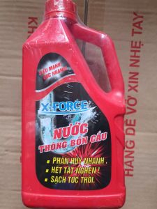 [Giá hủy diệt] [Ảnh thật] Nước thông bồn cầu X-FORCE