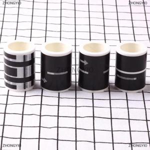 [COD] ZHONGYI0 Tái Sử Dụng Phim Hoạt Hình Đường Theo Dõi Dán Màu Đen Đường Băng Cho Đảng Đua Trang Trí Nội Thất Pre-Dán Long Lanh Kết Thúc Tự Động Theo Chủ Đề