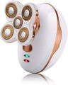 Electric Lady Shaver, Women Razor Painless Bikini Razor, Waterproof Female Shaver with Cleansing Brush, Rechargeable and Cordless Trimmer Hair Removal for Legs Face Body Lips. 