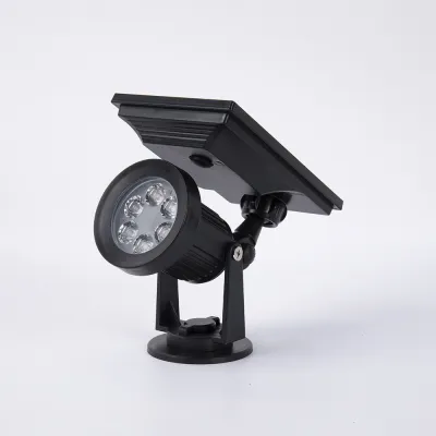 ไฟสปอตไลท์พลังงานแสงอาทิตย์6ดวงสปอตไลต์แสงอาทิตย์ LED กลางแจ้งกันน้ำใช้ตกแต่งสวนโคมไฟทางเดินสนามหญ้า