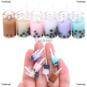 [COD] Yaokeqi 3Pcs 1:12 Dollhouse miniature milk tea cups mini toys doll house decoration