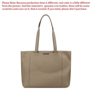 Royal Bagger Tote Bags for Women Genuine Cow Leather Fashion Casual Large Capacity Shoulder Bag Commuter Handbag 1523