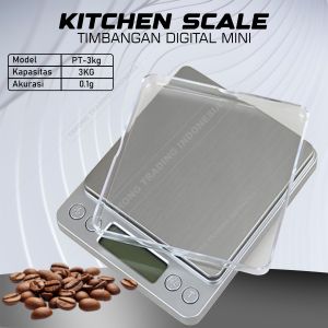 Timbangan Coffee Digital / Timbangan Dapur Kue Kopi 3kg 0.1g YHG