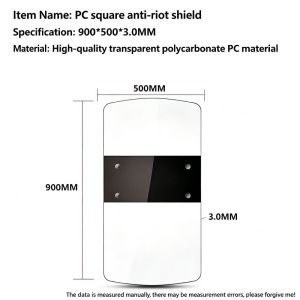 Handheld Shield Security Shield Equipment Campus Self Defence Tool Suitable for various occasions