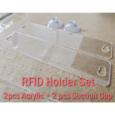 RFID Holder for Car Touch n Go TNG RFID Tag Sticker Smart Tag For Car (Even Tinted windscreen can scan)