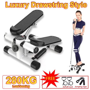 Compact Mini Stepper Side Stepper 2-in-1 Multi-Functional Exercise Peddle Machine with Mini Pedal Stepper Design Ideal Pedal Exerciser for Home Workouts to Strengthen Legs & Boost Daily Activity
