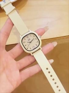 ZGO Quartz Jam tangan kanak‑kanak perempuan Waterproof Luminous Imported Movement Student Exam Watch Girls Gift 1730