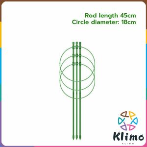 KLIMO Climbing Vine Flower Stand Flower Plant Support Rod Frame Dill 45cm 60cm Gardening Supplies